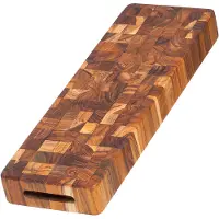 Teakhaus Butcher Block tarjoilu- ja leikkuulauta Tiikki