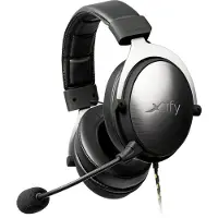 Xtrfy XG-H1, Langallinen, Pelaaminen, 5 - 30000 Hz, 350 g, Kuulokkeet, Musta, Hopea