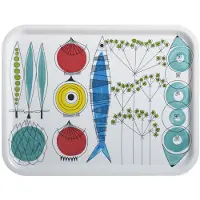 Almedahls Picknick tarjotin 33x43 cm Multi