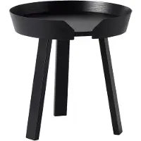 Muuto Around pöytä pieni musta