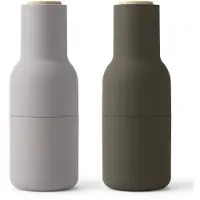 Audo Copenhagen Bottle Grinder maustemylly 2 kpl Hunting green-beige