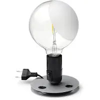Flos Lampadina pöytävalaisin, musta