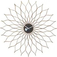 Vitra Sunflower Clock seinäkello, koivu