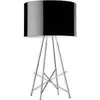 Flos Pöytävalaisin , RAY, himmennettävä, Musta, Olohuone, Metalli, Design