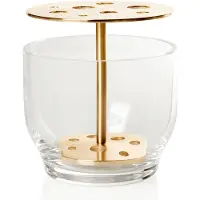 Fritz Hansen Ikebana maljakko, pieni, messinki