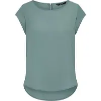ONLY Onlvic S/S Solid Top Noos Wvn - Green - 40