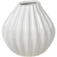 Broste Copenhagen - Wide Maljakko S 15x15 cm Ivory