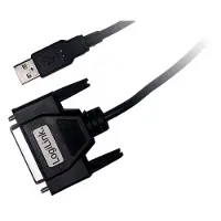 2Direct USB 1.1 cable USB-A/M to DB25/M bidirect Black 1.8m UA0054A (UA0054A)