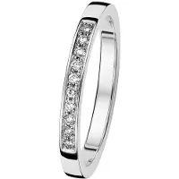 Kohinoor 033-240V-10 Timanttisormus valkokulta Stella 15½