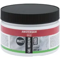 Amsterdam 080 Gel medium matta - 250ml