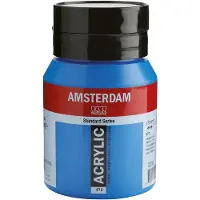 Amsterdam Schjerning Standard-sarjan akryylipurkki 572 Ensisijainen syaani väri