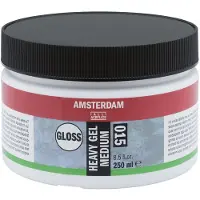 Amsterdam 015 Heavy gel medium kiiltävä - 250ml