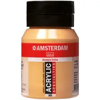 Amsterdam Talens Talens akryylimaali 500ml 803 syvä kultaa