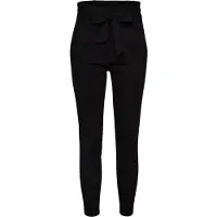 Vero Moda Vmeva Hw Loose Paperbag Pant Ga Noos - Black - XL x 30