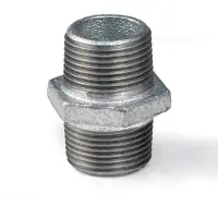 +GF+ nipple galvanized 4''