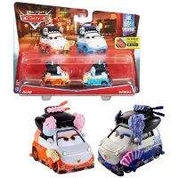 Disney Pixar Cars -autot, painevaletut hahmot, 2 kpl:n pakkaus, Okuni ja Shigeko