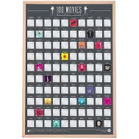Adlibris Bucketlist 100 Movies - Black - ONE SIZE