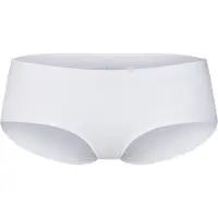 Schiesser Seamless Panties, Midnight Blue - Invisible Cotton - White - XL