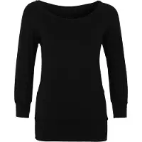 Curare Yogawear Toiminnallinen paita 'Flow' musta
