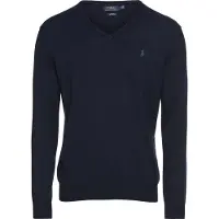 Ralph Lauren for man. 710670789004 Slim Fit jumper navy (M), Casual, Cotton