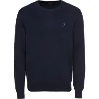 Ralph Lauren for man. 710684957001 Slim fit cotton jersey navy (XXL), Casual, Classic