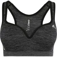 Only Play Onpmartine-2 Seam Sports Bra Noos - Black - S