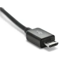 GRATEQ 85031 Micro-USB-kaapeli, 2.25 m, musta