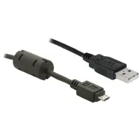 DeLOCK – Cable USB2.0 -A male to USB- micro B male 1m (82299)