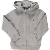 Ralph Lauren Puuvilla Fleece Vetoketjullinen Huppari Dark Sport Heather 5 years (US 6) Harmaa 117-123 cm Pojat