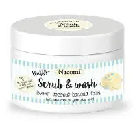 Nacomi Fluffy Sweet Coconut-Banana Foam 180 ml kuorinta & pesu