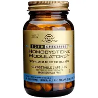 Solgar Homocysteine Modulators (TMG, B12, B6, folaatti), 60 kaps.