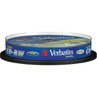Datalifeplus CD-RW - 700 MB 10x - 10 kappaleen pakkaus