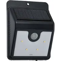 Eglo Solar wall lamp with sensor black