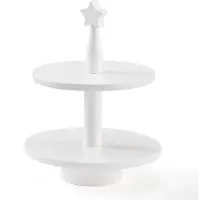 Kids Concept Cake Stand Bistro - White - ONE SIZE