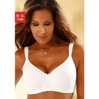 Swegmark Smooth Line Padded Wired Bra White - White - 75 E