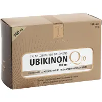 Tri Tolonen Ubikinon Q10 100 mg + B-vitamiinit 180 kaps. ravintolisä