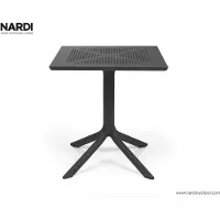 Nardi Clip pöytä 70x70 cm Anthracite