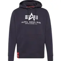 Alpha industries Basic Hoodie Bl - Navy - XXL