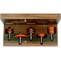 Cmt Jyrsinteräsarja for kitchen; 12 mm; profile A; 5 osat