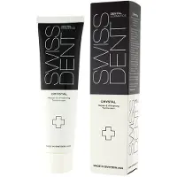 Swissdent Crystal Repair and Remineralisation remineralisoiva hammastahna valkaiseva vaikutus 100 ml