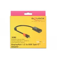 DeLOCK – DisplayPort Adapter for a USB Type-C monitor 4K 60 Hz (63928)