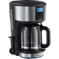 Russell Hobbs Buckingham 20680-56 15 kupin -kahvinkeitin, musta