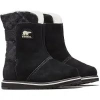 Sorel Children's Rylee Nilkkurit, Black/Light Bisque 25