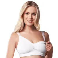 Carriwell Seamless Carri-Gel imetysliivi Valkoinen XL