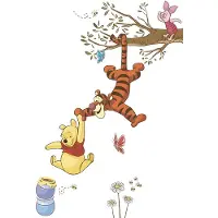RoomMates Liimaa & irrota Disney Nalle Puh Swinging for honey sisustustarra