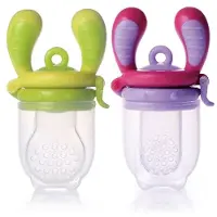 Kidsme Food Feeder 2-pack, Violetti/Lime