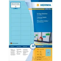 Herma 4547, Sininen, Suorakulmio, A4, Universaali, Matta, Laser/Inkjet