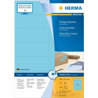 Herma 4558, Sininen, Suorakulmio, A4, Universaali, Matta, Laser/Inkjet