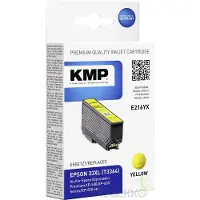 KMP – 1633,4009, Korkea (XL) värintuotto, Keltainen, Väriainepohjainen muste, 12 ml, 650 sivua