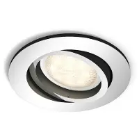 Philips Shellbark upotettu 1X4.5W spottivalo, kromi